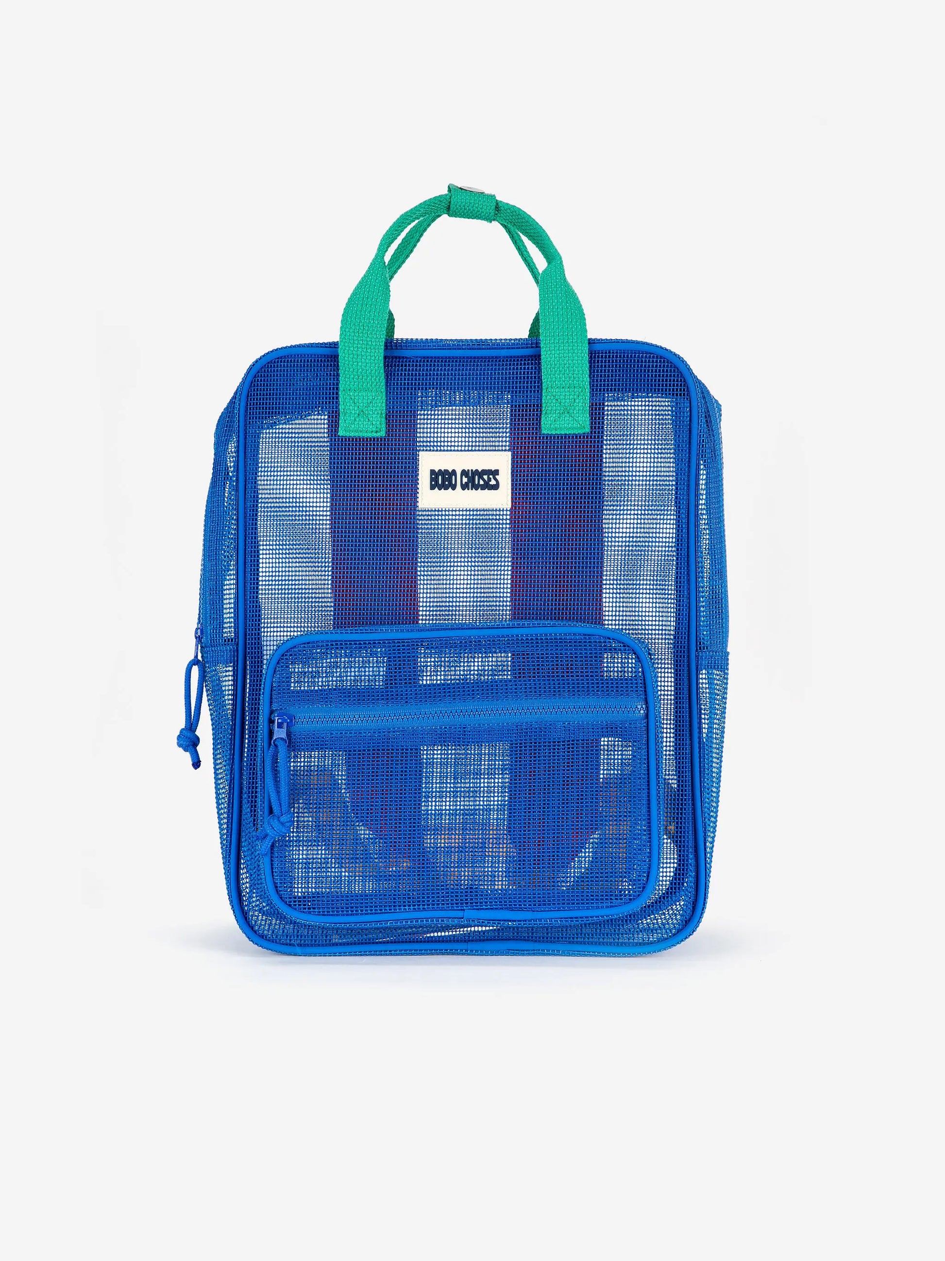 Color block mesh backpack Bobo Choses BÉBÉ Concept 