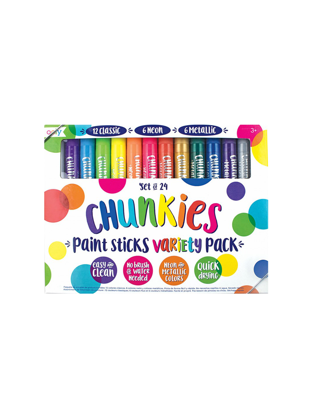 Farba w kredce Chunkies Paint Sticks Variety