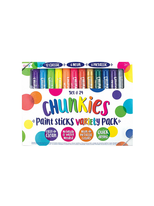 Chunkies Paint Sticks Různé pastelové barvy