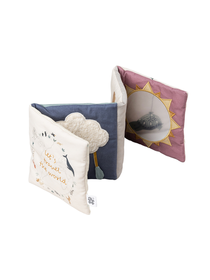 Miękka książeczka sensoryczna Sebra BÉBÉ Concept 