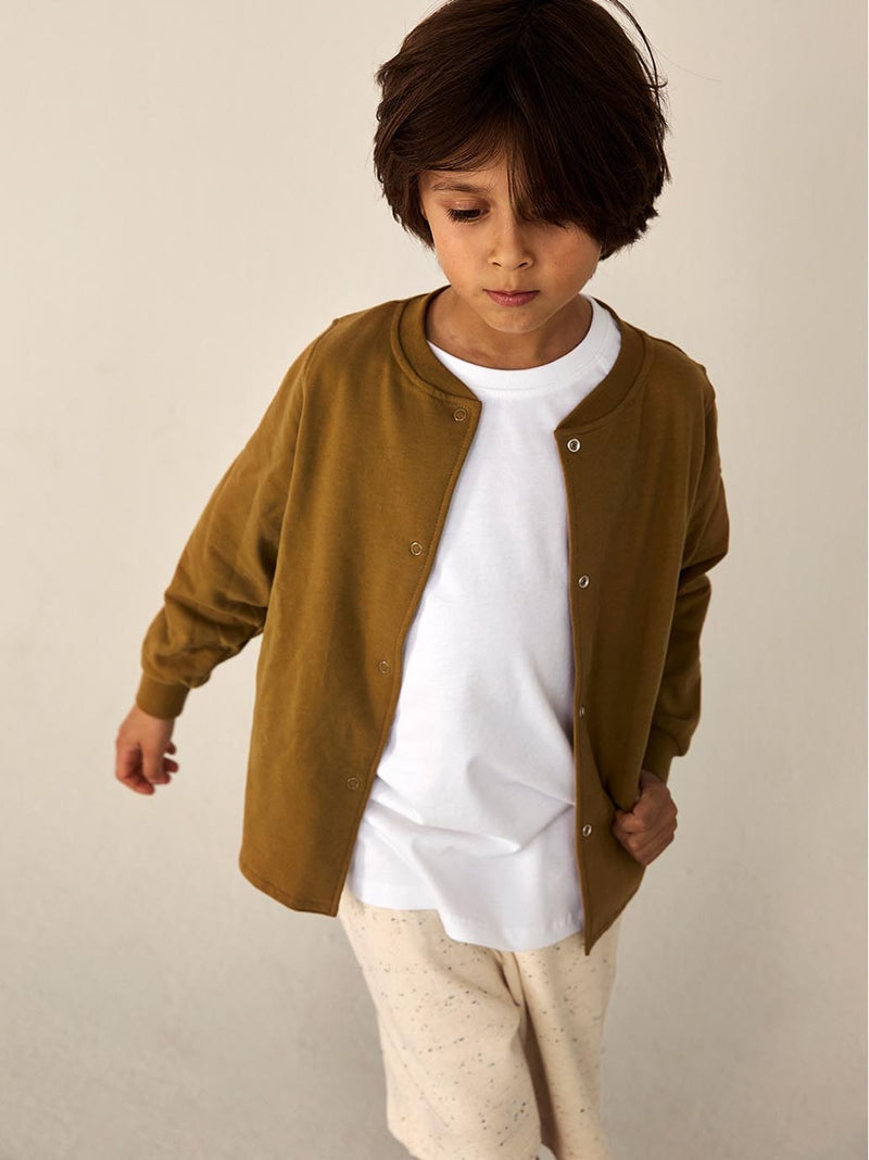 Kardigan na zatrzaski Round neck cardigan GRAY LABEL BÉBÉ Concept 