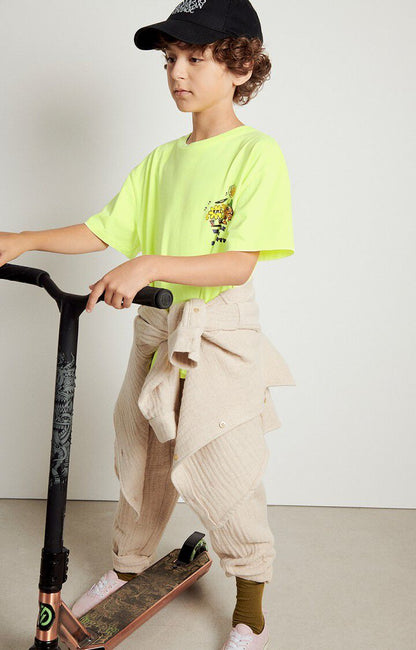 Bawełniany t-shirt z nadrukiem Fivalley American Vintage BÉBÉ Concept 