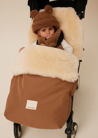 sac de poussette imperméable avec laine mérinos TOAST