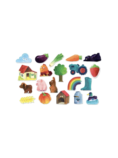 Drewniane magnesy Vilac BÉBÉ Concept