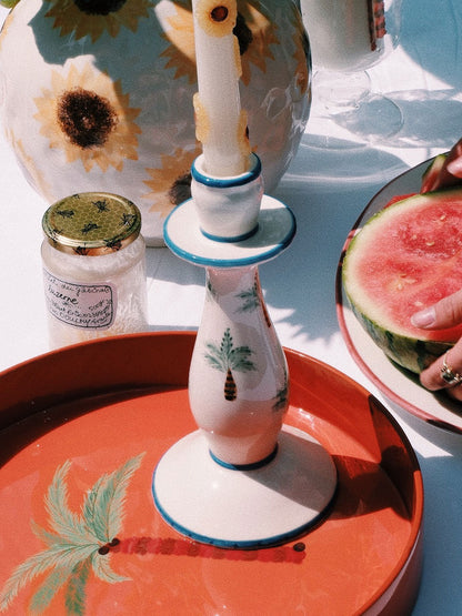 Dekoracyjny świecznik Les Palmiers Anna + Nina BÉBÉ Concept 