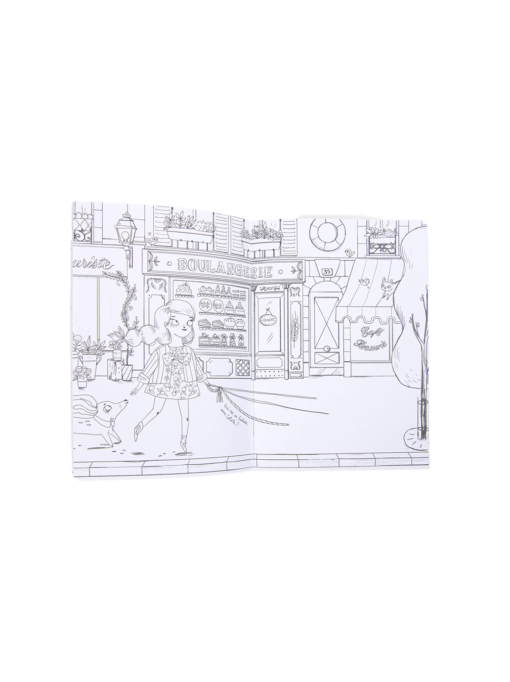 Zeszyt z kolorowankami Moulin Roty BÉBÉ Concept