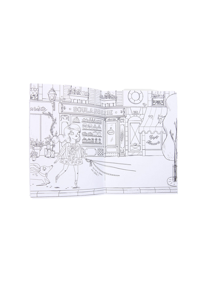 Zeszyt z kolorowankami Moulin Roty BÉBÉ Concept