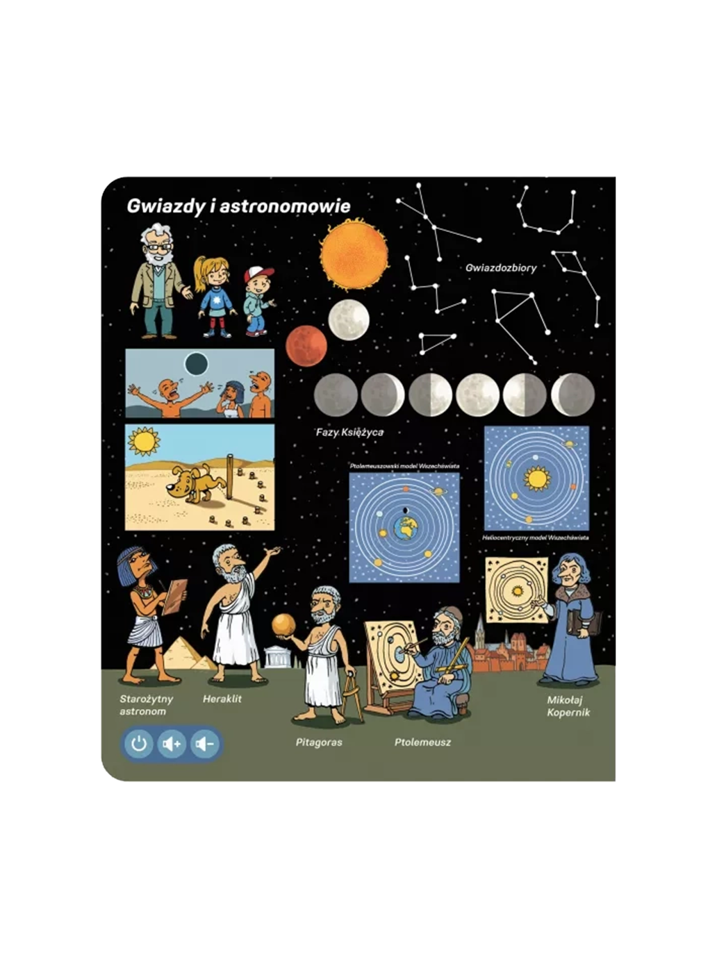 Wszechświat. Książka interaktywna Albi BÉBÉ Concept 