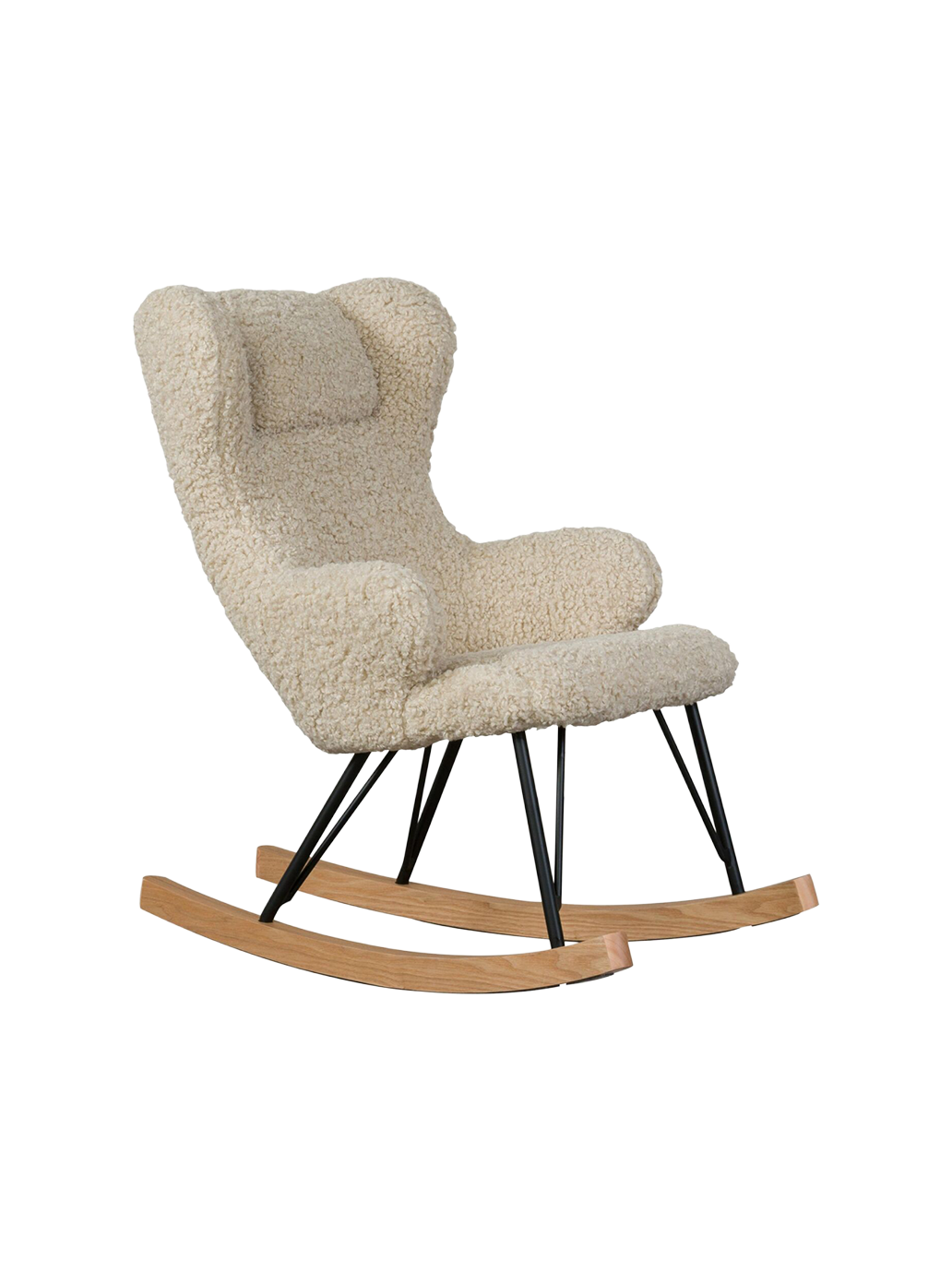 Fotel bujany dla dzieci De Luxe Teddy Quax BÉBÉ Concept 