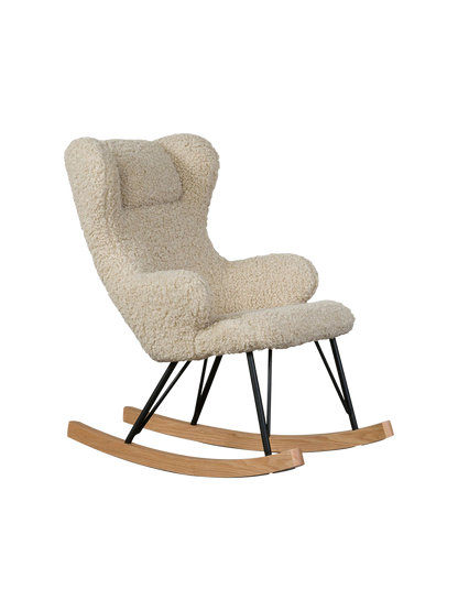 Fotel bujany dla dzieci De Luxe Teddy Quax BÉBÉ Concept 