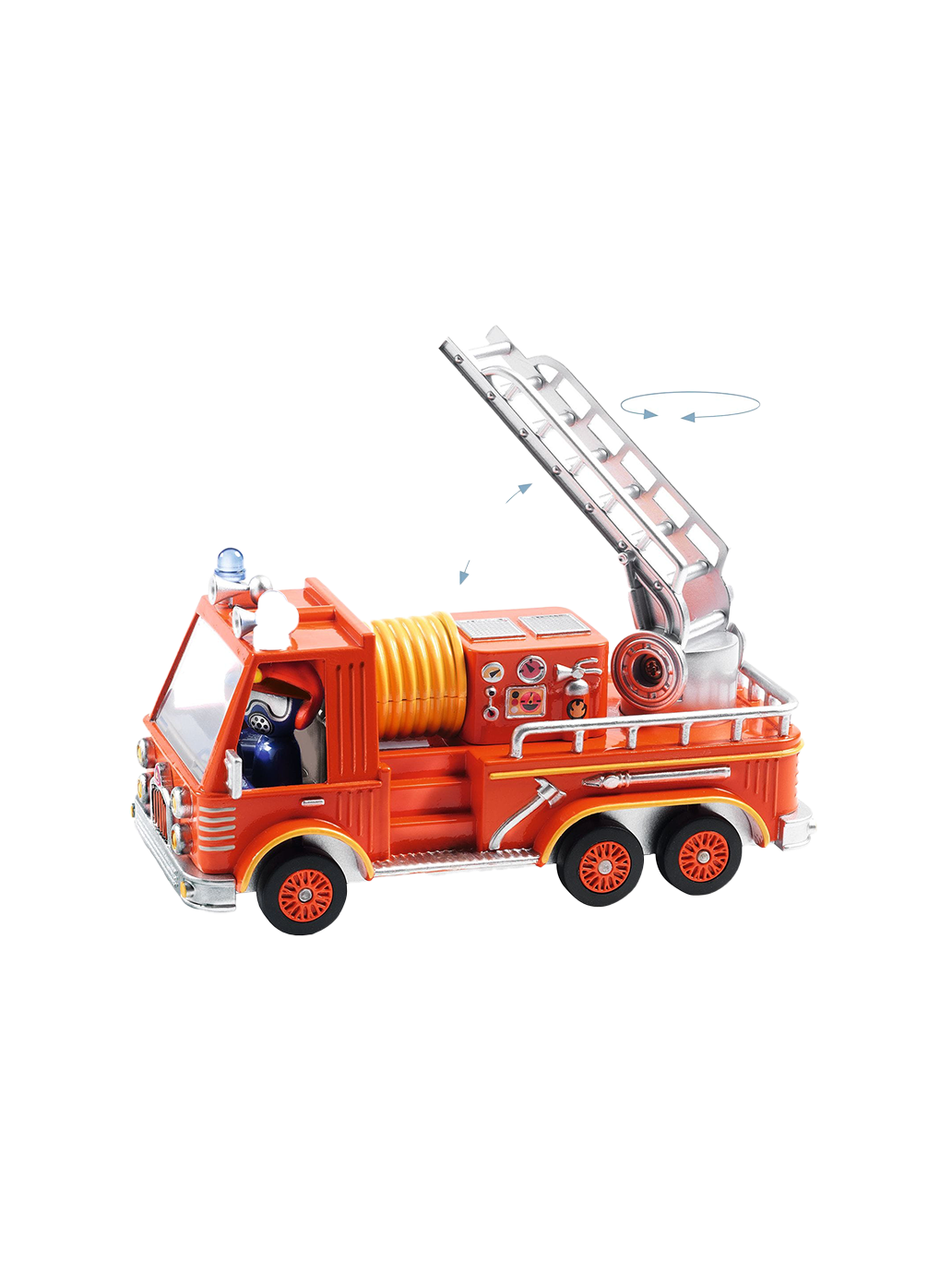 Metalowy samochodzik Crazy Motors Djeco BÉBÉ Concept 