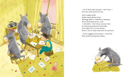 Nusia i bracia łosie Wydawnictwo Zakamarki BÉBÉ Concept