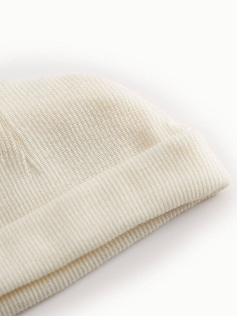 Czapeczka niemowlęca z merino Aiko Rib MarMar Copenhagen BÉBÉ Concept 