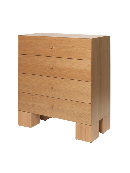 Komoda z szufladami Kuben Ferm Living BÉBÉ Concept 