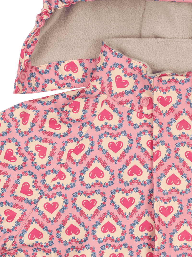 Ocieplany zestaw przeciwdeszczowy Rainy Palme set Konges Slojd BÉBÉ Concept 