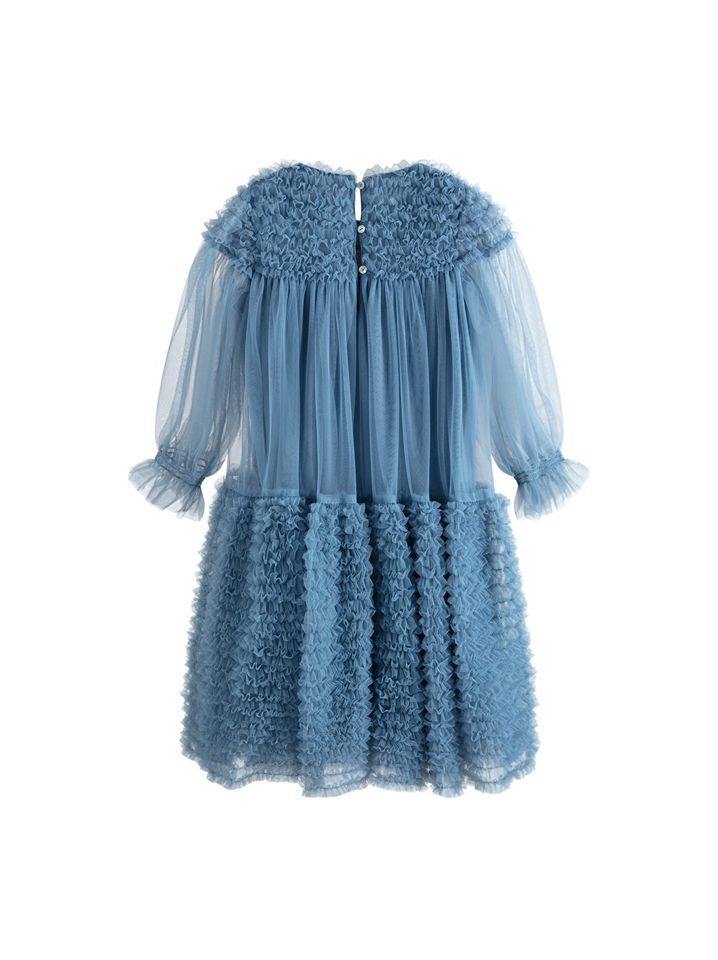 Sukienka Carlotta Dress Dusty Blue C'era una volta BÉBÉ Concept 