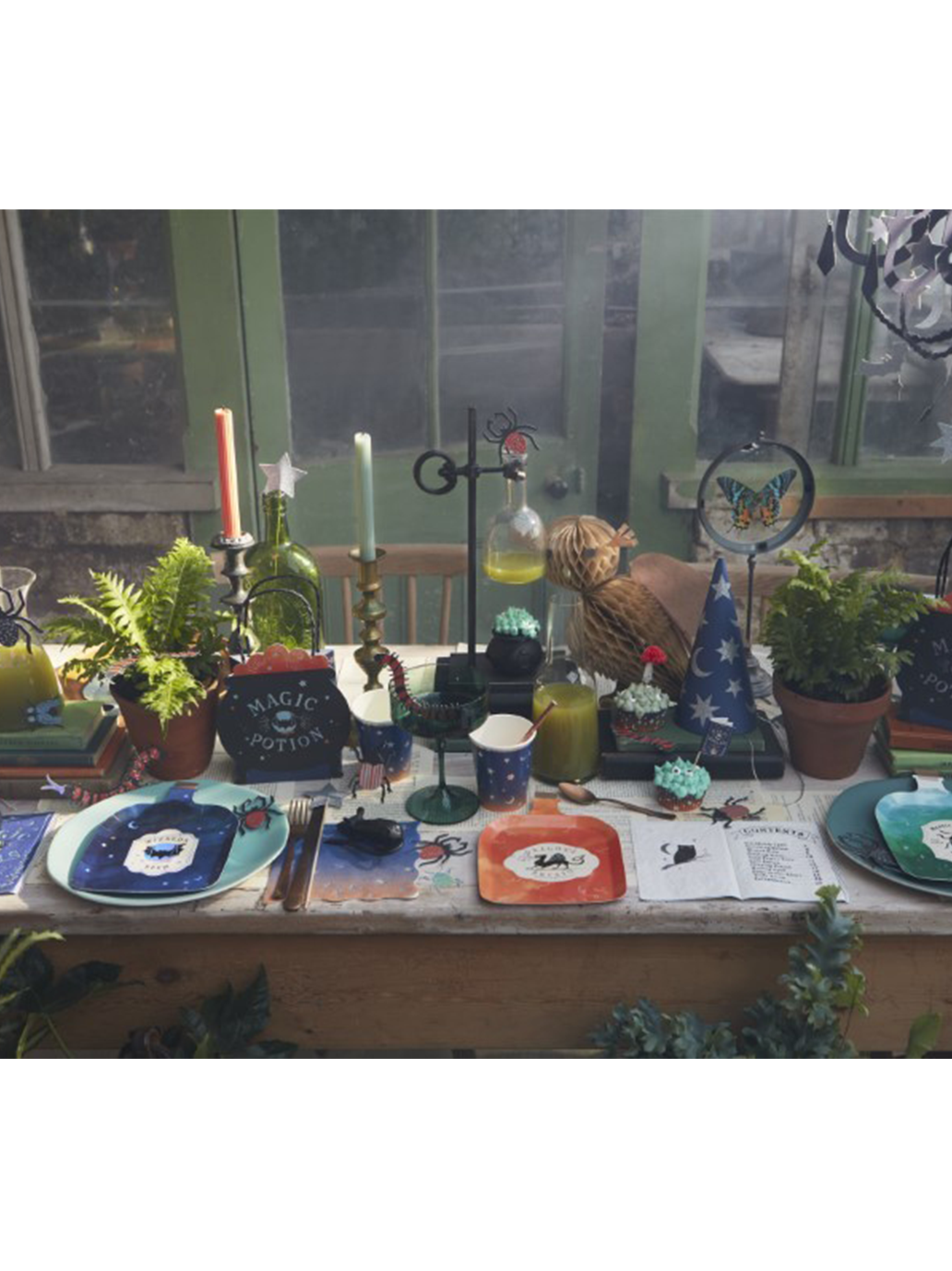 Zestaw papierowych ozdób do babeczek i ciast Meri Meri BÉBÉ Concept 