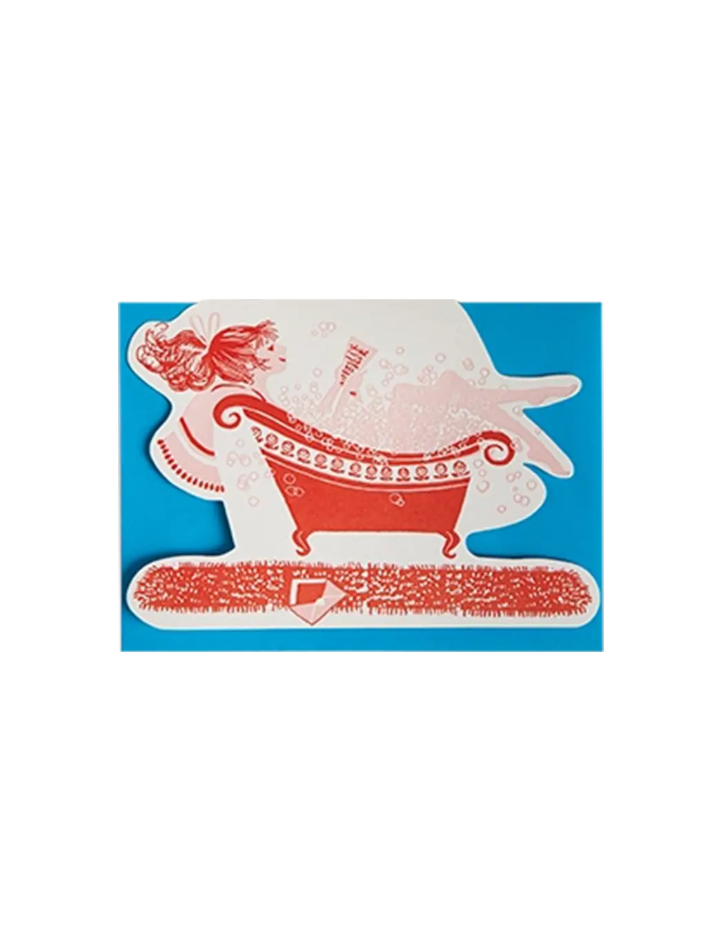 Ozdobna kartka z kopertą Lady In The Bath Archivist Gallery BEBE Concept 