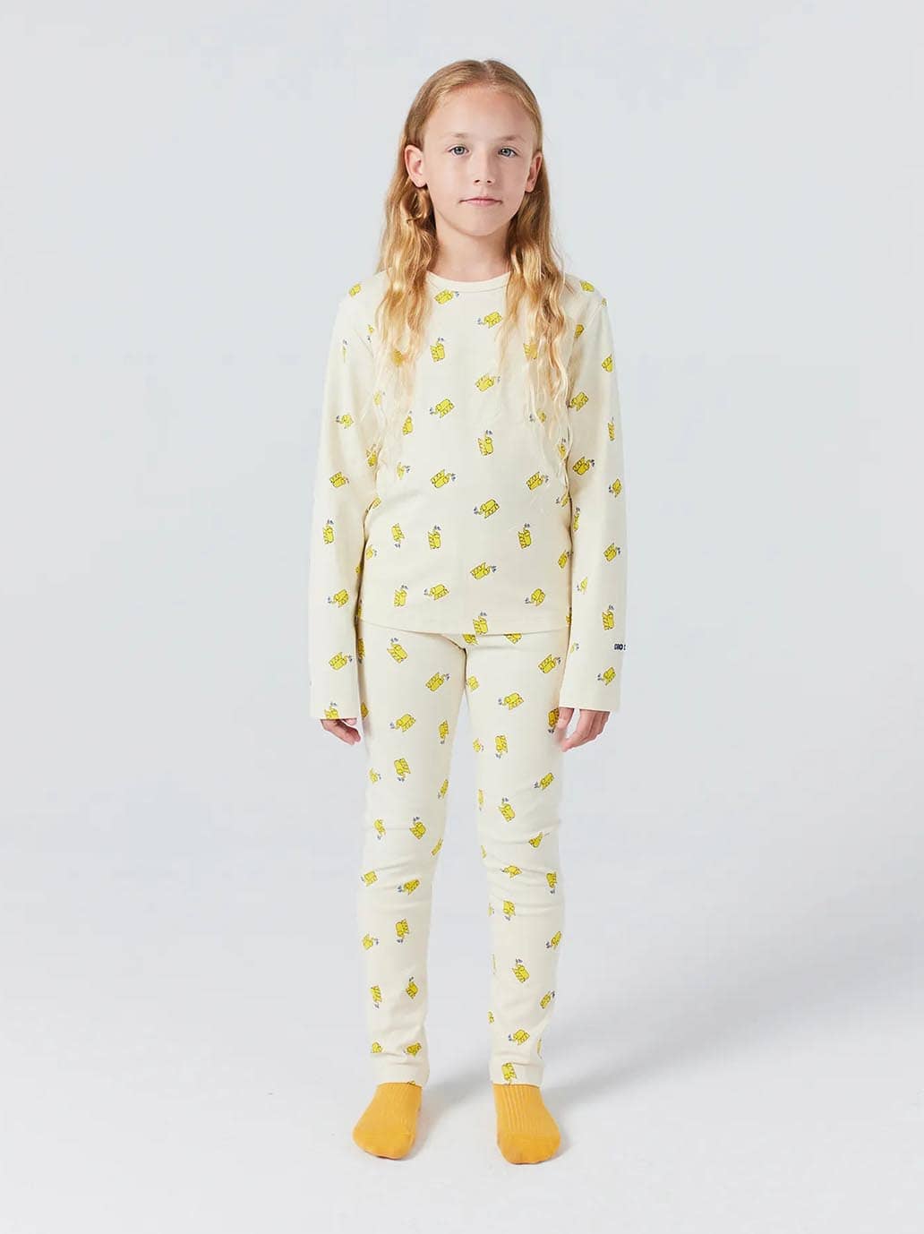 Piżama Yellow Elephant all over Bobo Choses BÉBÉ Concept 