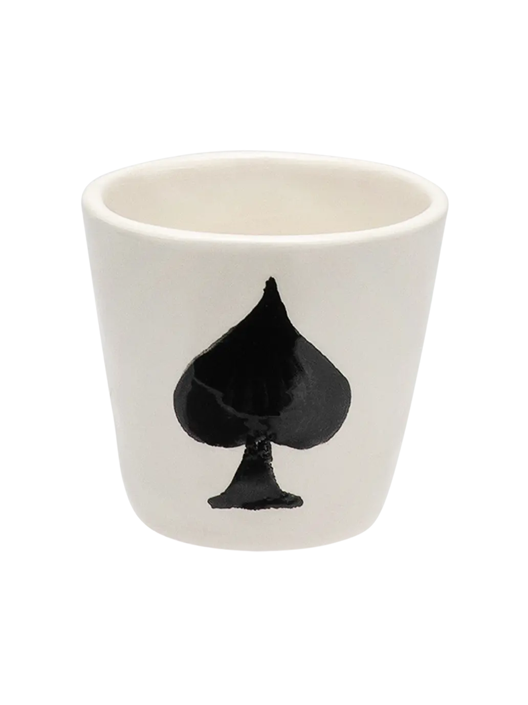 Ceramiczna czarka na espresso Ace Of Spades Anna + Nina BÉBÉ Concept 