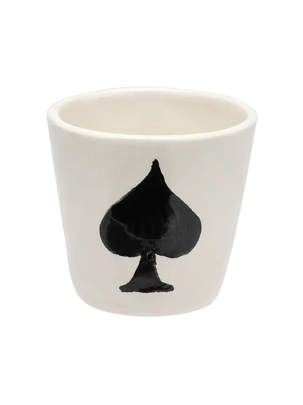 OUTLET Ceramiczna czarka na espresso Ace Of Spades Anna + Nina BEBE Concept 