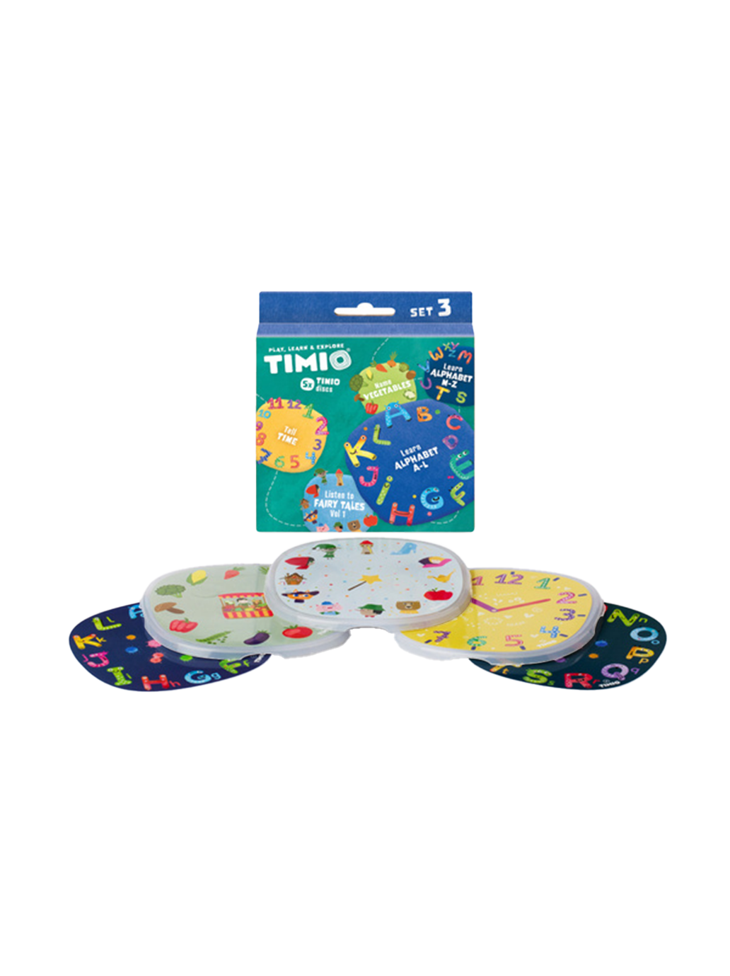 Zestaw dysków z nagraniami do Timio Timio BÉBÉ Concept 