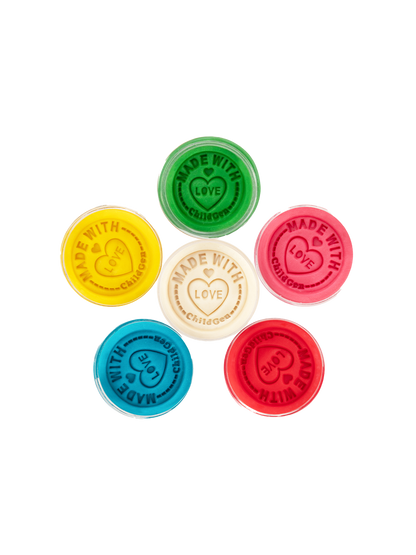 Naturalna ciastolina w słoiczkach 6 kolorów ChildGen BÉBÉ Concept 