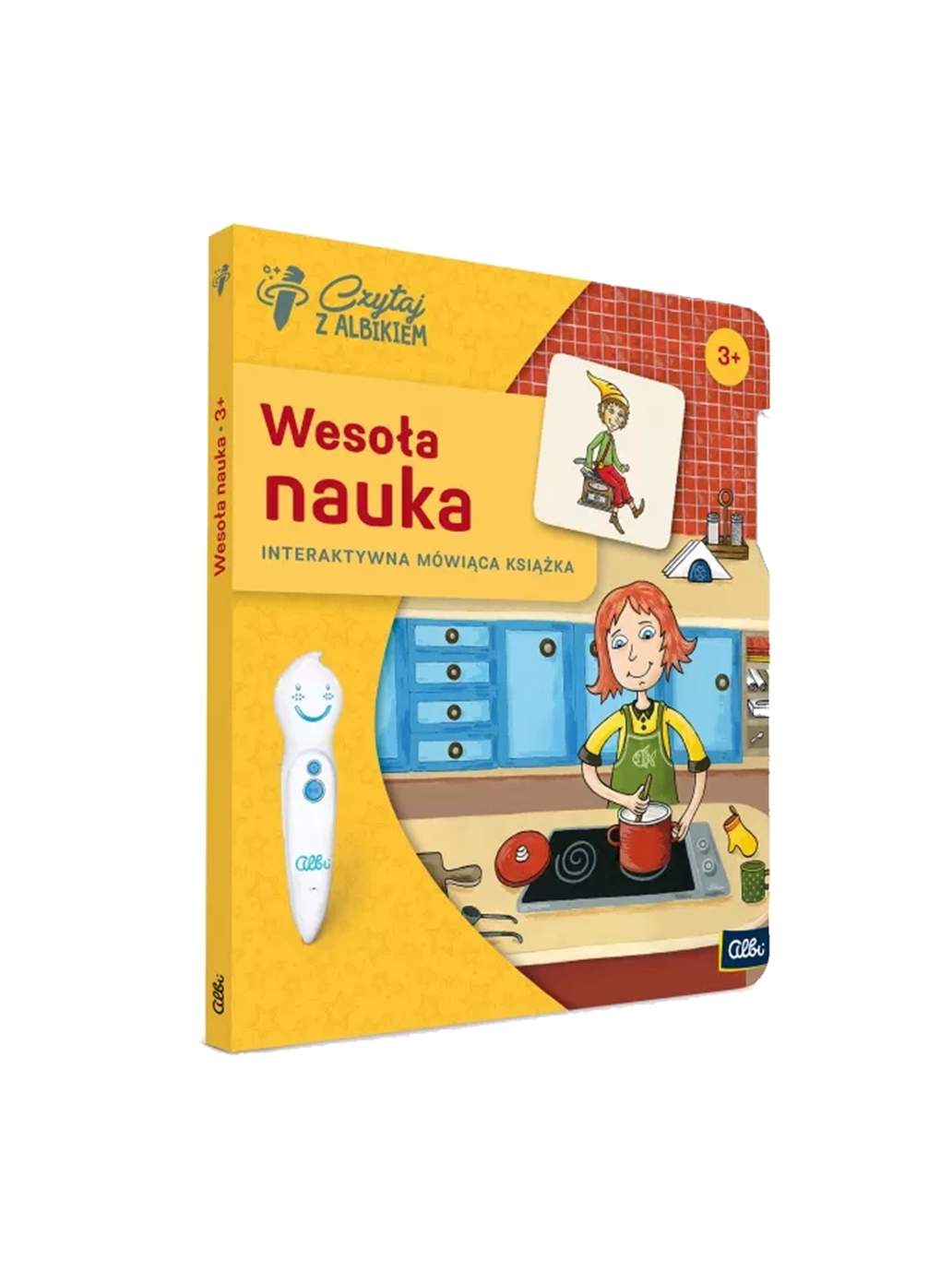 Wesoła nauka. Zestaw książka z piórem Albi BÉBÉ Concept 