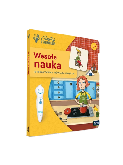 Wesoła nauka. Zestaw książka z piórem Albi BÉBÉ Concept 