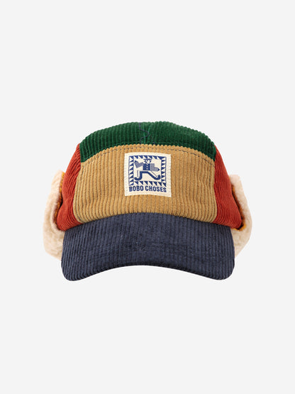 Mr Pencil corduroy winter cap Bobo Choses BÉBÉ Concept 