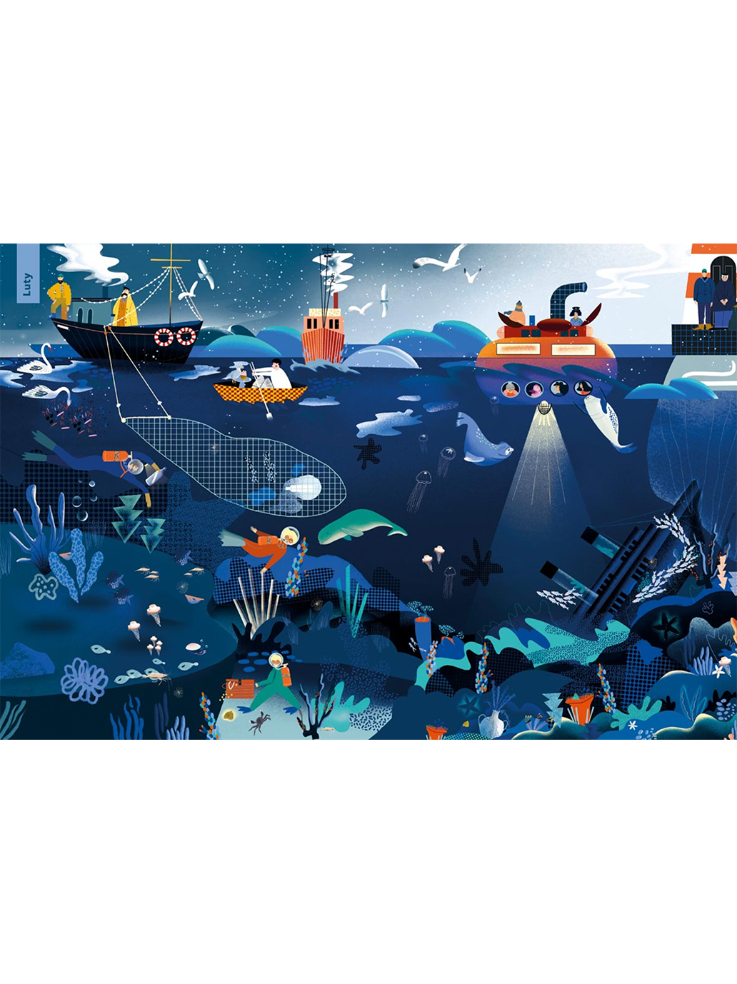 Rok nad morzem Wydawnictwo Nasza Ksiegarnia BÉBÉ Concept