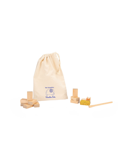 Gra zręcznościowa Drewniany Mur Moulin Roty BÉBÉ Concept 