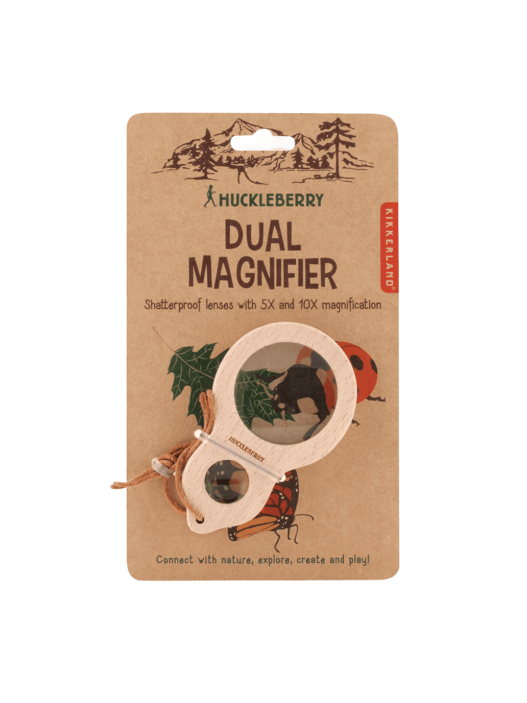 Podwójne szkło powiększające Huckleberry Kikkerland BÉBÉ Concept 
