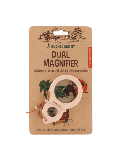 Podwójne szkło powiększające Huckleberry Kikkerland BÉBÉ Concept 