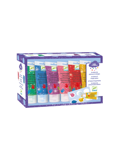Farby do malowania palcami Djeco BÉBÉ Concept