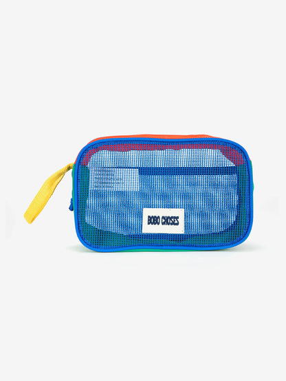 Color block mesh pouch Bobo Choses BÉBÉ Concept 