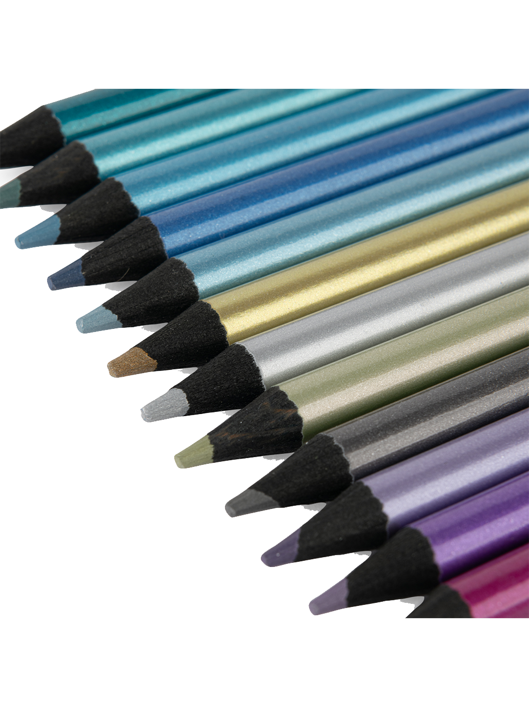 Zestaw 12 kredek w blaszanym pudełku Moulin Roty BÉBÉ Concept 