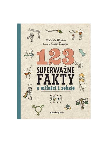 123 Superważne fakty o miłości i seksie Wydawnictwo Nasza Ksiegarnia BÉBÉ Concept