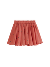 Bawełniana spódnica z haftowanymi detalami
