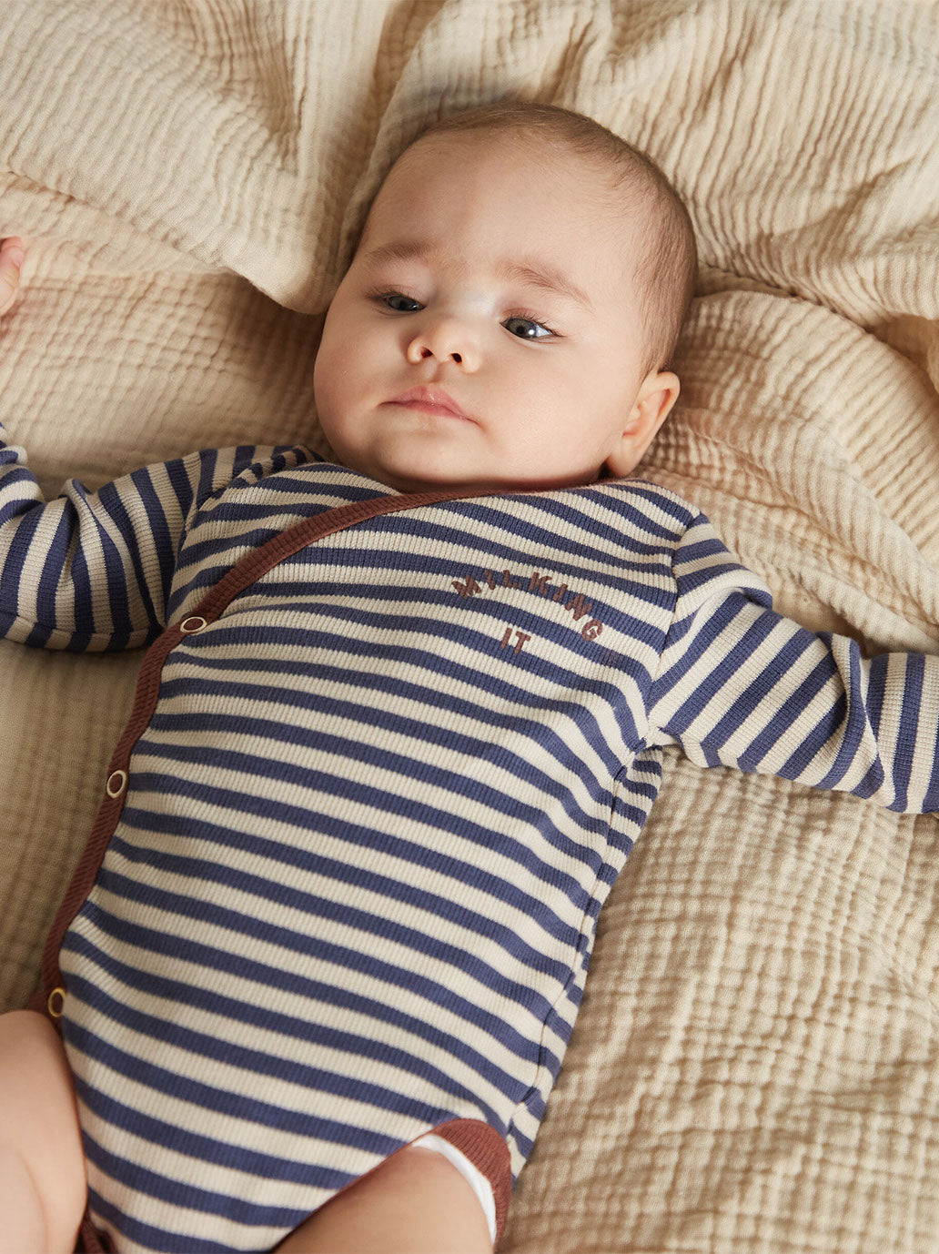 Niemowlęce body Trevi Ink Stripe Claude&Co BÉBÉ Concept 