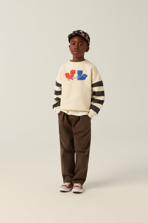 Spodnie Brown Washed Trousers The Campamento BÉBÉ Concept 