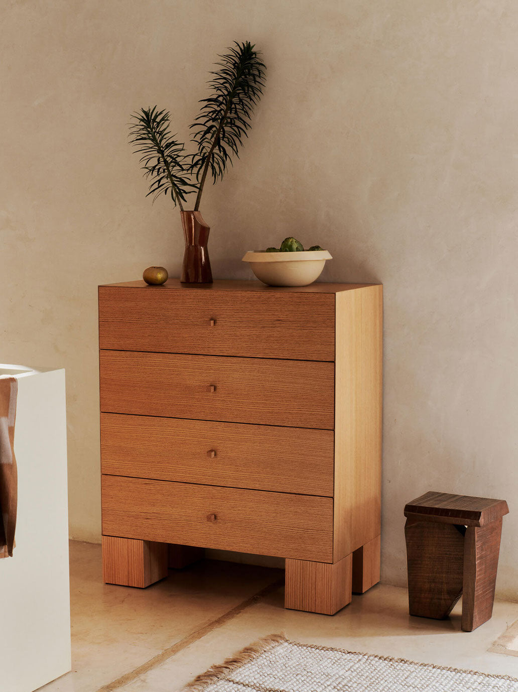 Komoda z szufladami Kuben Ferm Living BÉBÉ Concept 