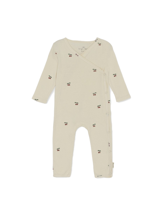 Newborn Onesie zavinovací pyžamo z organické bavlny