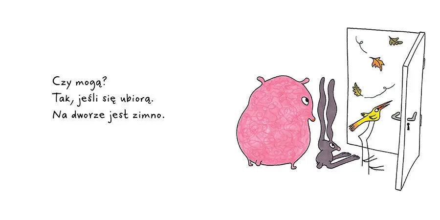 Czyje spodnie? Wydawnictwo Zakamarki BÉBÉ Concept