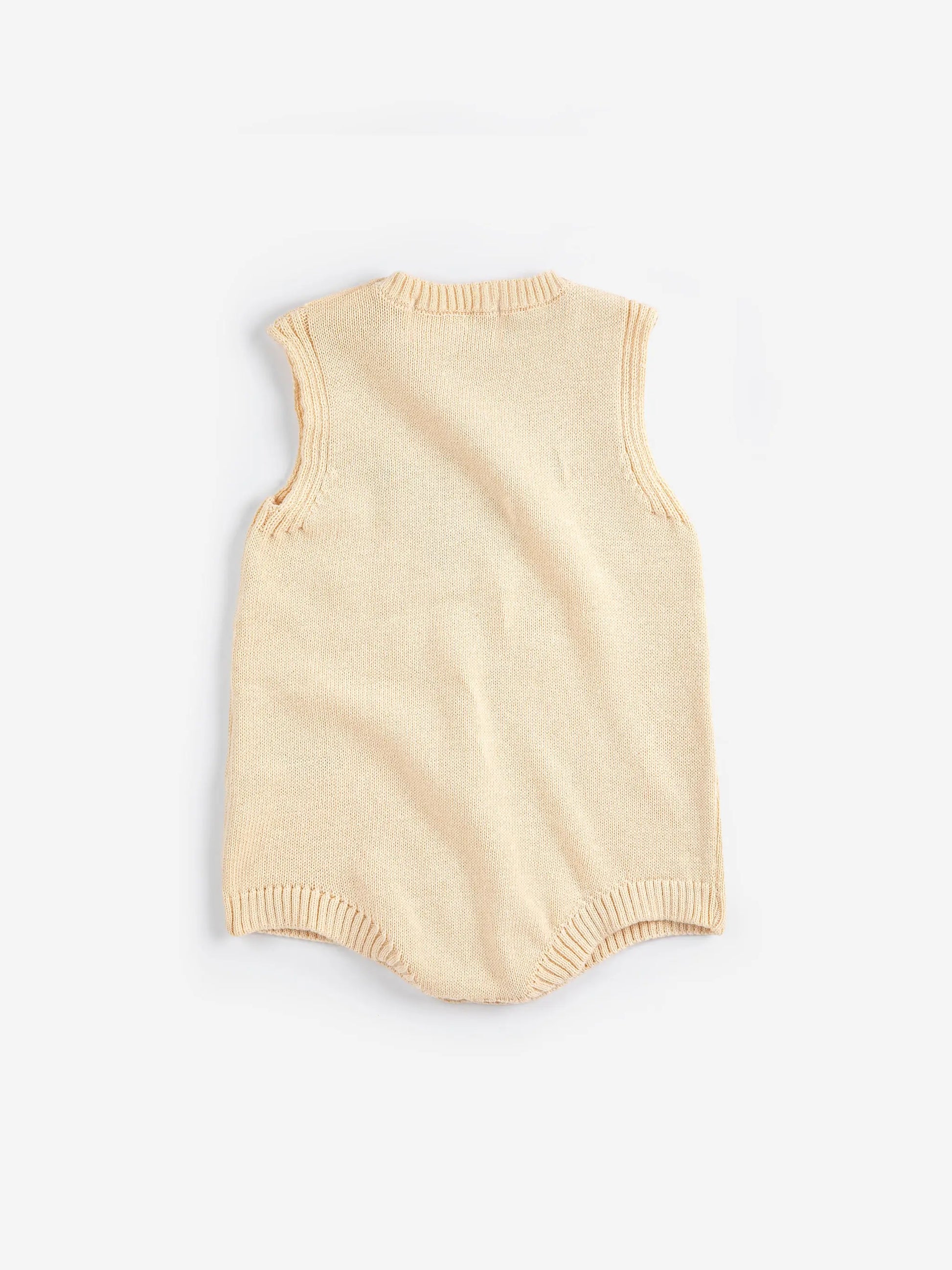 Pixel Sugar Beet knitted romper Bobo Choses BEBE Concept 