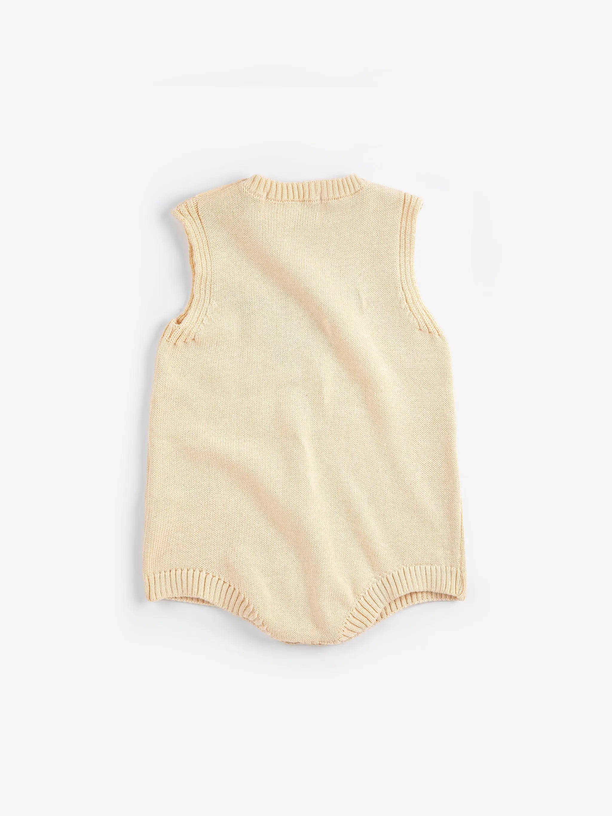 Pixel Sugar Beet knitted romper Bobo Choses BEBE Concept 