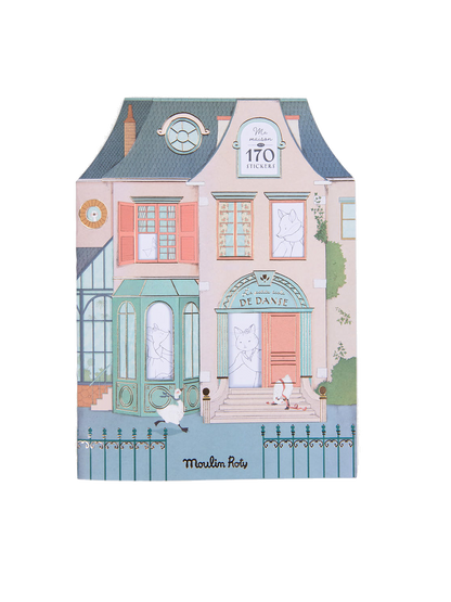 Kolorowanka z naklejkami Moulin Roty BÉBÉ Concept