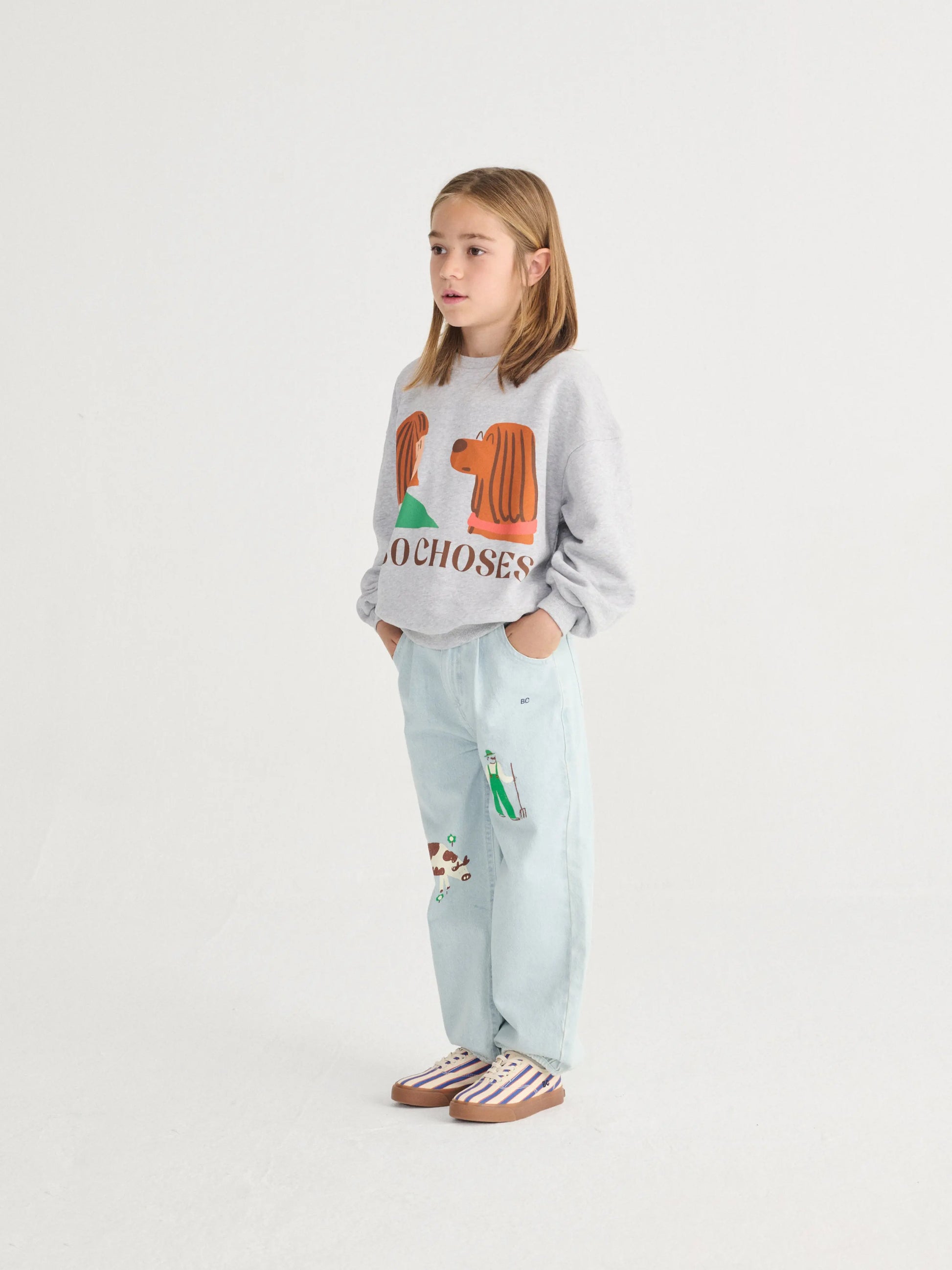 Bluza Friends In A Pickle sweatshirt Bobo Choses BEBE Concept 