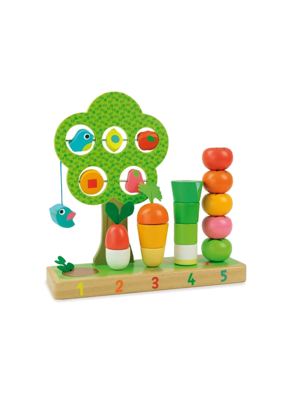 Drewniana zabawka edukacyjna Warzywa Vilac BÉBÉ Concept