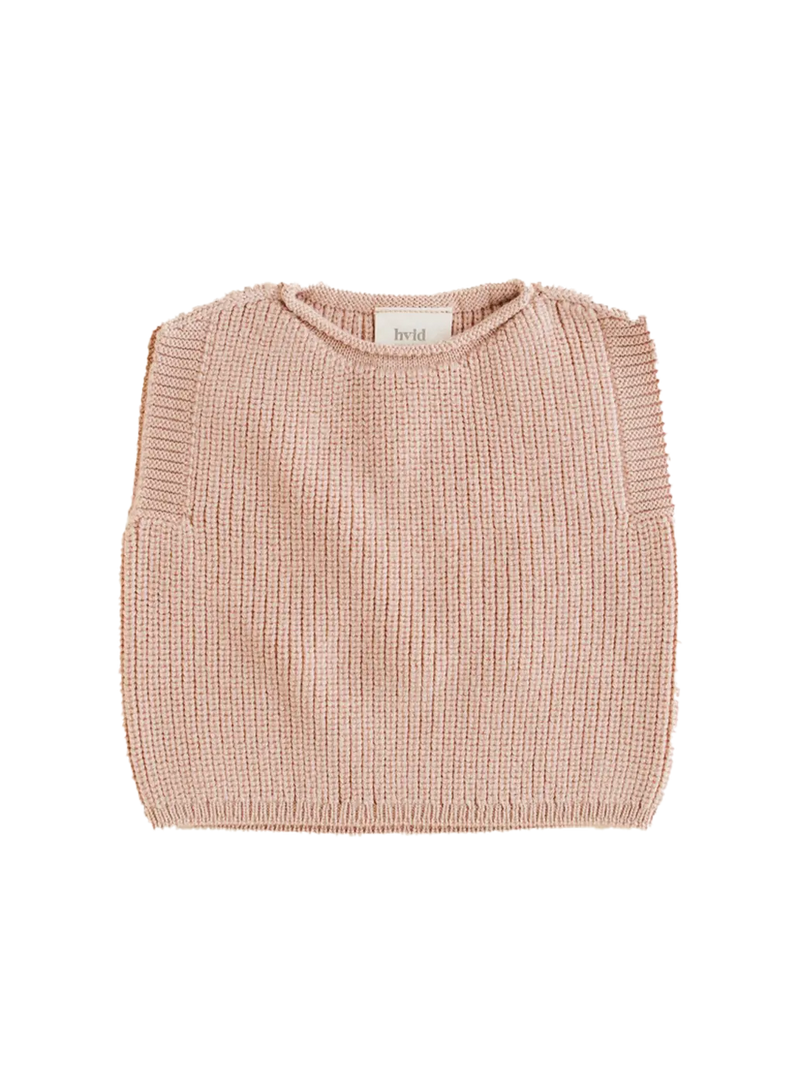 Kamizelka merino dla niemowląt Harvey vest Hvid BÉBÉ Concept 